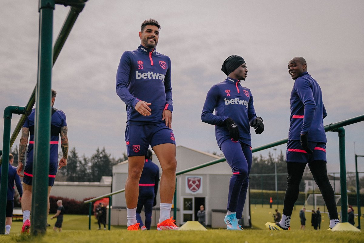 Keeping going⚒️⚽️🏃‍♂️ #training #westhamunited #hardwork