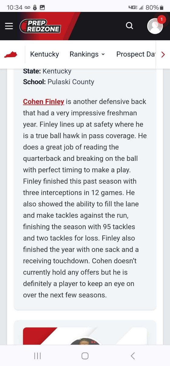 CohenFinley27's tweet photo. Thank you so much for the write up!
@PrepRedzoneKY @LippertScouting https://t.co/chJ8WRD9aP