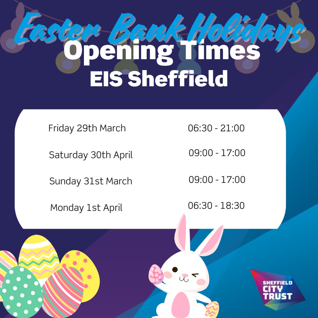 Just a few days left until the Easter break!🐰 Find our bank holiday times below!👇