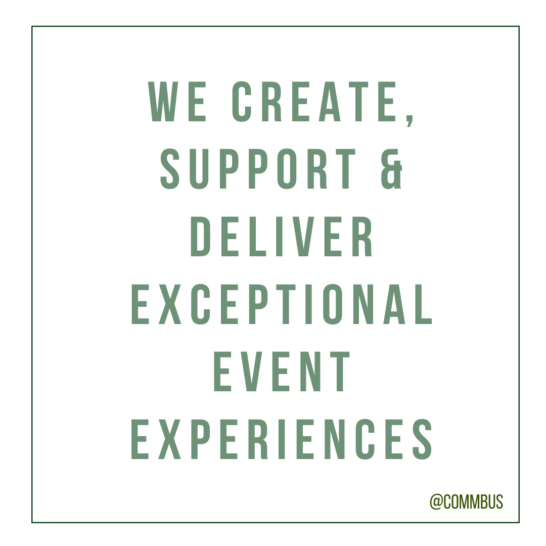We create, support &amp; deliver exceptional event experiences!
Some call it a mission statement, for us, it's just what we do. While Our new website is under construction - you can DM us, email enquiries@commbus.com or  call 01675 46355
#outdoorevents #eventprofs