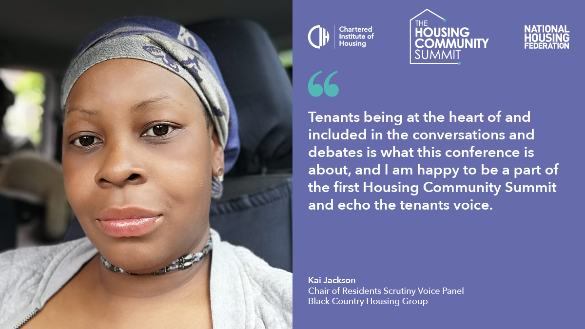 Join us at the #HousingCommunitySummit on 9-10 September 2024 in Liverpool. Meet and learn from industry leaders like Kai Jackson. Get ready for insightful discussions, innovative solutions, and networking opportunities. Don't miss out ow.ly/pjun50R20ec