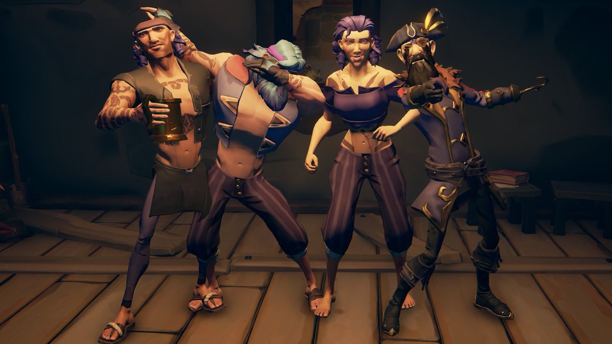 TheSynicall's tweet photo. The #StyleOfThieves Theme : Pop Band @SeaOfThieves https://t.co/1PadjK7gQn