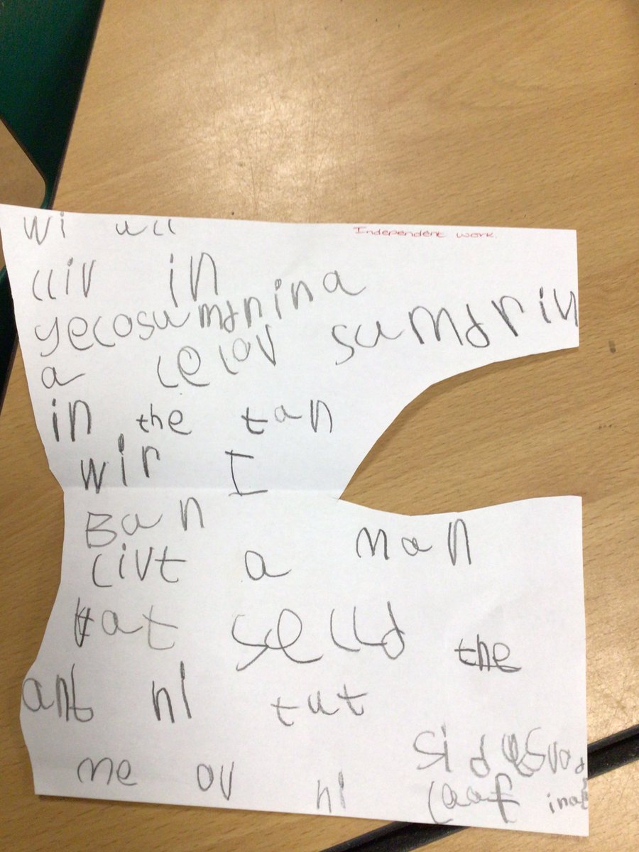 A member of Reception B has independently wrote the lyrics to a famous song. Can you guess the Liverpool band? #stannestanleyEnglish #stannestanleyPhonics #stannestanleyMusic