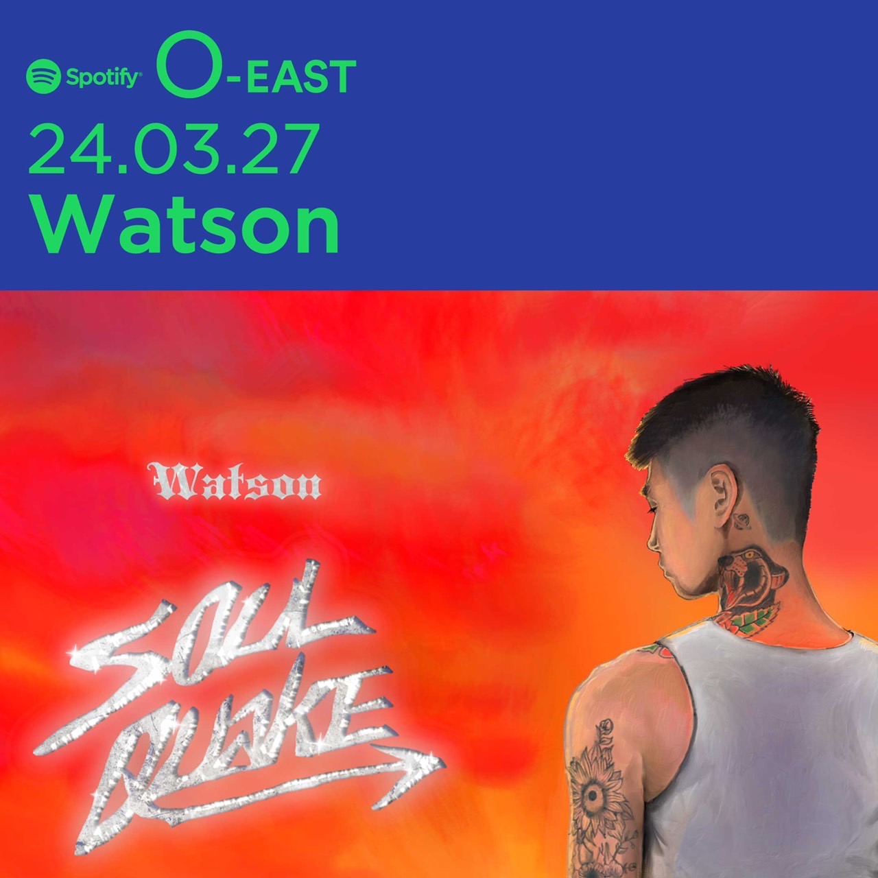 Watson Soul Quake1 徳島ワンマンライブレコード 50枚限定 Watson Soul Quake1 徳島ワンマンライブレコード 50枚限定