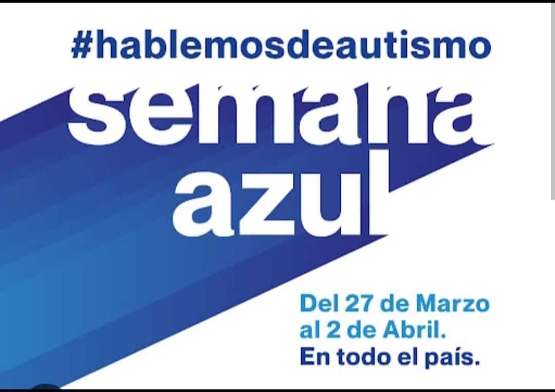 VeronicaAhmann's tweet photo. #semanaazúl #hablemosdeautismo https://t.co/6wqPeTqu3k