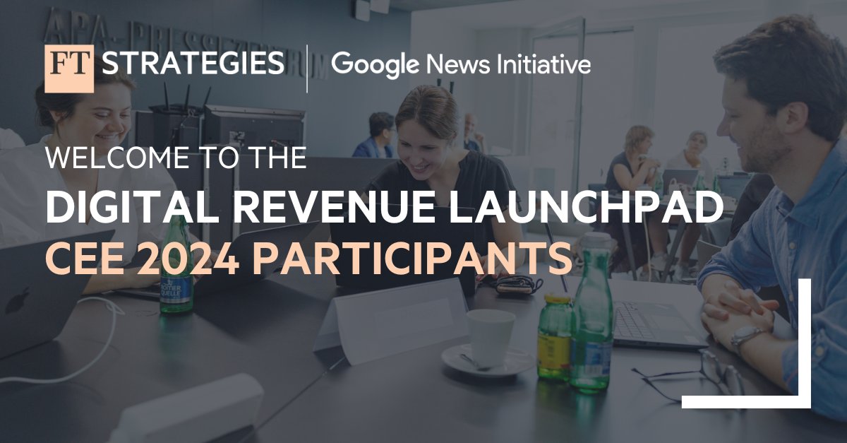 🏁 This week marks the beginning of the first Digital Revenue Launchpad specifically focused on the central & eastern European market. Publishers will future-proof their businesses by identifying their greatest areas of opportunities 👉 eu1.hubs.ly/H08gFHd0 @GoogleNewsInit