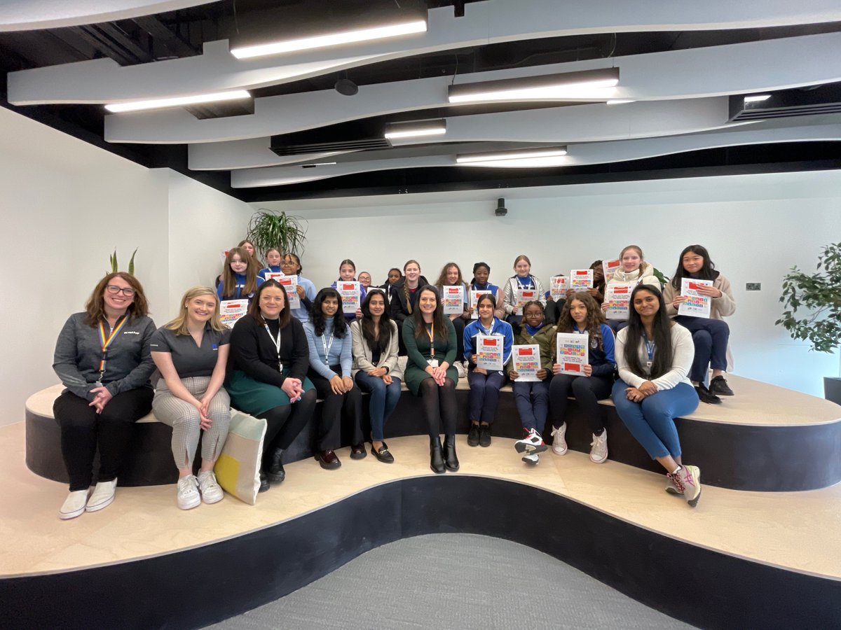 LifeAtNetApp's tweet image. You can’t be what you can’t see. NetApp Women in Tech volunteers welcomed a group of sixth-grade girls to our Cork IHQ to join our “Be a Fact-ivist&quot; #DataExplorers lesson and learn about tech careers. 

#NetAppCares #LifeatNetApp #HERstoryMonth #InternationalWomensDay