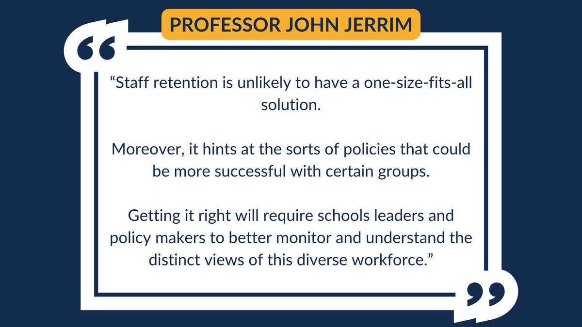 Have you read @JohnPeterJerrim's latest @SchoolsWeek article? He summarises differences in views among school workforce members on pay, workload, and available resources. Check it out here: buff.ly/4a3jNGz and join John in our webinar on 1st May: buff.ly/49qq275.