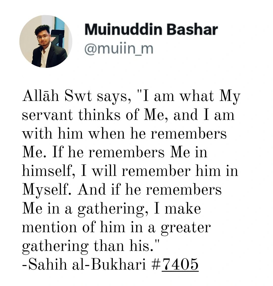 muiin_m's tweet photo. Say, "Nothing will ever befall us except what Allah has destined for us. He is our Protector." So in Allah let the believers put their trust. 
- Qur'an, 9:51 https://t.co/XVWIrbBwfI