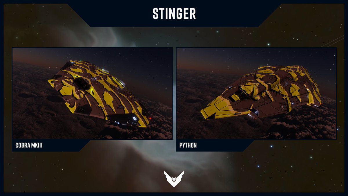 🔴 Join us live for Frontier Unlocked TODAY at 18:00 GMT and earn these Stinger Paint Job Twitch drops! Live on twitch.tv/frontier