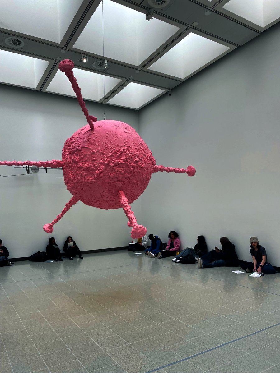 Year 9 students spent a day in @haywardgallery at the 'When Forms Come Alive' exhibition which features contemporary sculptures from the past 6 decades. Students took inspiration from a diversity of artists and mediums for their GCSE course. #art #gallery