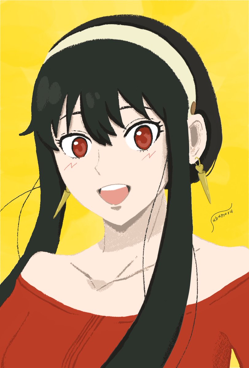 sabamaru_illust's tweet photo. SPY×FAMILYのヨルさん❣️
たまには女の子も描きます🖌️ https://t.co/zAXfgsnC8Y