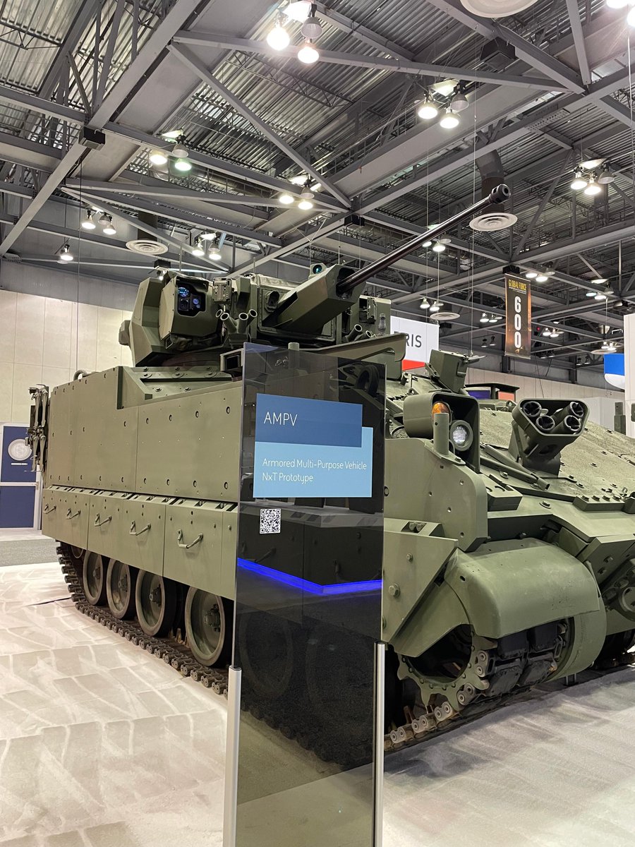 Make time to see how we equipped the third AMPV NxT prototype using #ExMEP this week at #AUSAGlobal.

We’ve designed a platform that is modular and adaptable—making it safe to fight in for decades to come.

#FightDifferently #AMPVsEverywhere #FastFuriousFutureproofed