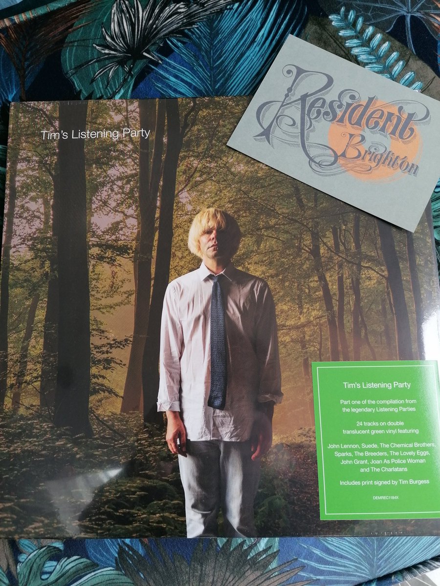 Nice little delivery today. Been out of the loop for ages so only heard about this last week Great service thanks @residentmusic @Tim_Burgess @LlSTENlNG_PARTY #vinylrecords