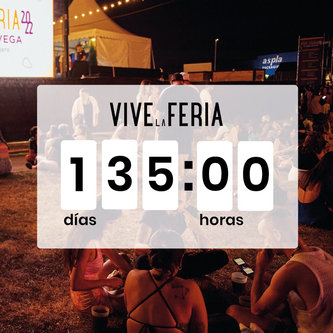 La cuenta atrás ya ha comenzado…. TIC TAC⏰⏰

📆Recinto Ferial La Lechera (Torrelavega)
📍9,10,11 de agosto

🎟️ Abonos a al venta en el link de la BIO, en conciertosdecantabria.com y en El Corte Inglés

<a href="/cant_infinita/">Cantabria Infinita</a>  #CantabriaMasXDescubrir