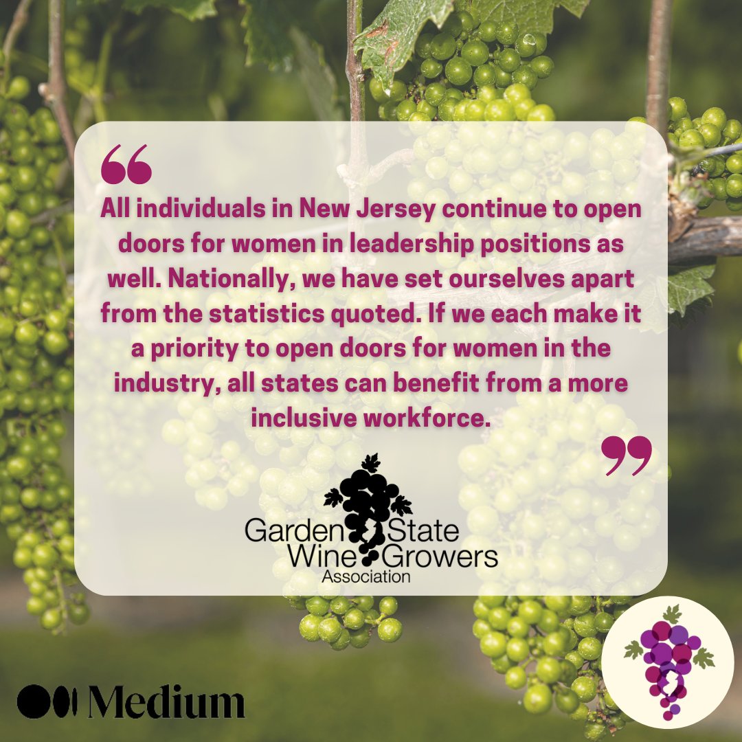 As Women's History Month comes to a close, we want to send our gratitiude to all of the women in the New Jersey wine industry, as well as those who have paved the path of success for women in our field. Check out the full coverage here: newjerseywines.com/news/