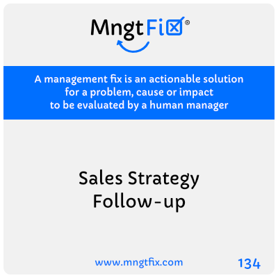 espinheirae's tweet photo. MngtFix 134: Sales Strategy Follow-up!

Do you know someone who needs this solution? 😉 
Share with them!

#humanmngt #mngtfix #problemmapping #iaf_eme #facilitation #iaf_portugal #IAFacilitators #management30 #business #sales https://t.co/C91KD0OMbU