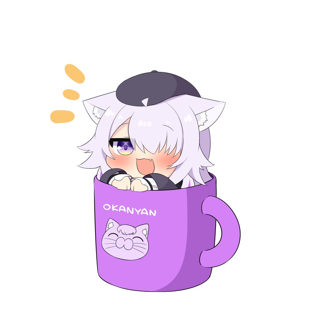猫又おかゆ 「ねこまぐ #絵かゆ 」|トゥーミのイラスト