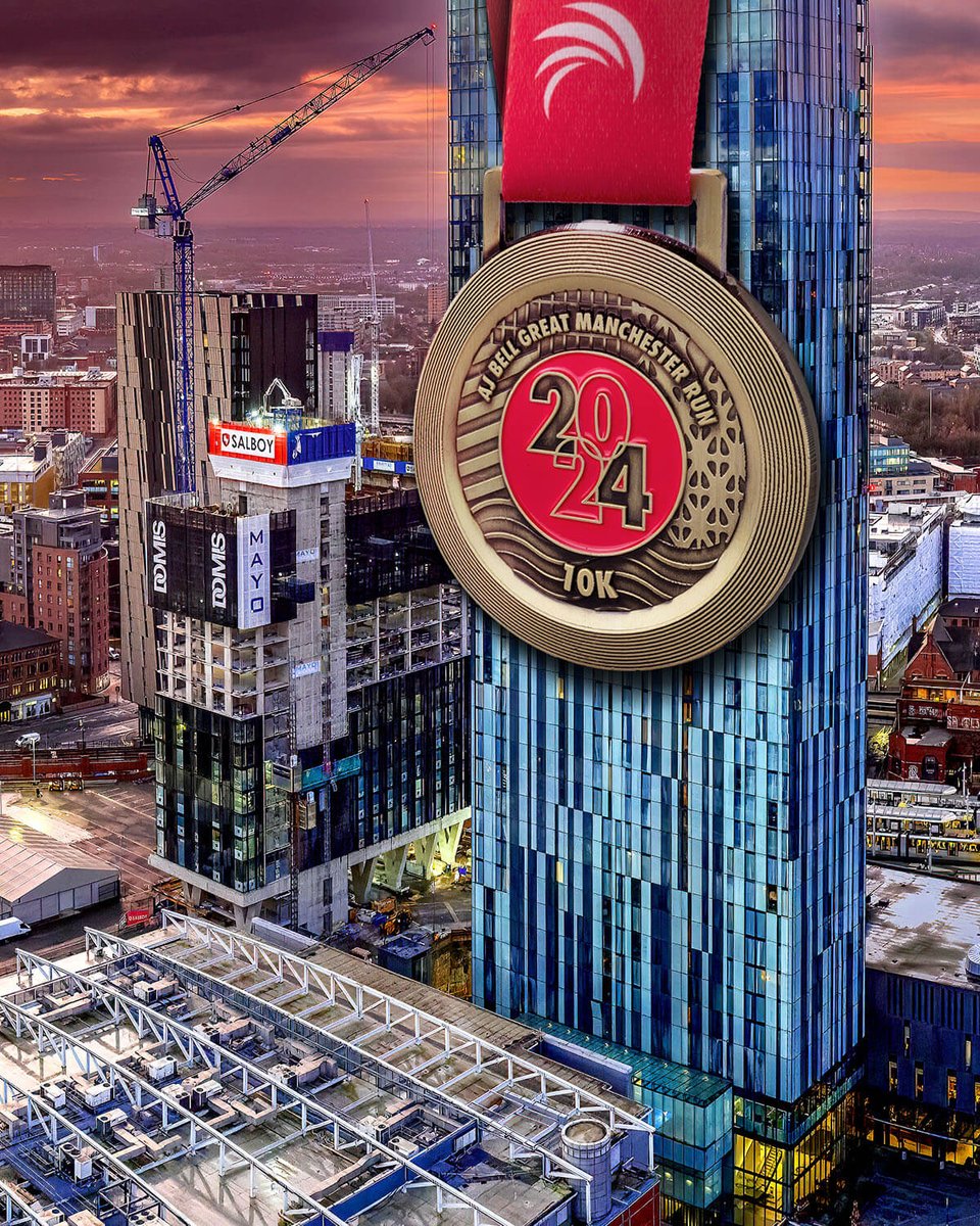 We LOVE this year's AJ Bell Great Manchester Run Medals. With just 2 MONTHS TO GO, we're partnering with @MCR_Charity to bring you a VIP Experience at GMRun 🏃 Find out more ➡️ welovemcrcharity.org/gmr-2024 #GMRun #VIPExperience @Great_Run