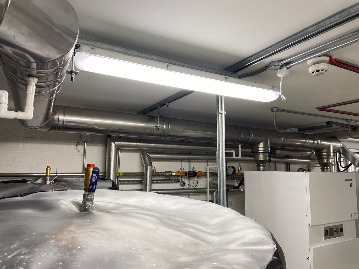 Completed installation of a twin wall flue system at a new student accommodation residence in Reading.

Design, supply and installation of 2no. 130mmdia primary flues, rising connecting into our 180mm diameter twin wall Metaloterm  system. 

#twinwall #fluesystem #chimney