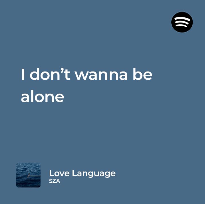 love language / sza
