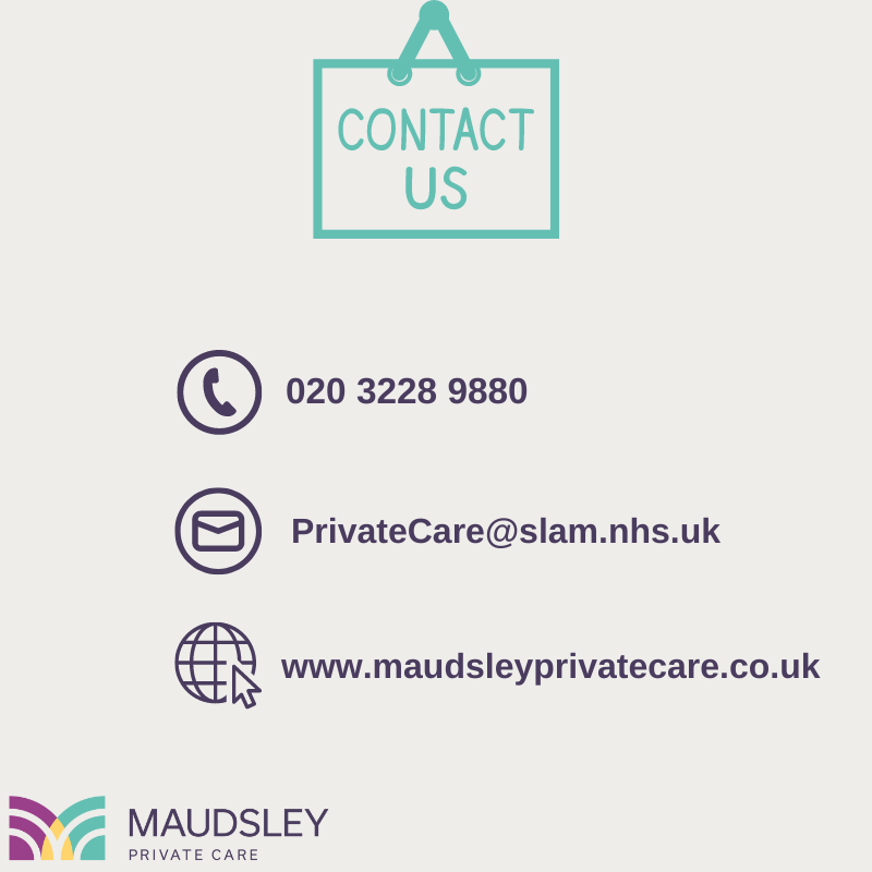 Maudsley Private Care tweet media