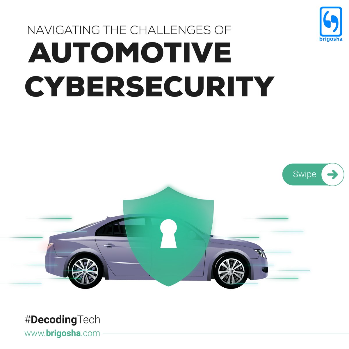 Brigosha's tweet image. The automotive industry is shifting gears, but are they ready for the evolving threats of cybersecurity? Join us in our #DecodingTech series as we uncover the challenges and solutions paving the way for a safer future.
#automotive #cybersecurity 1/2