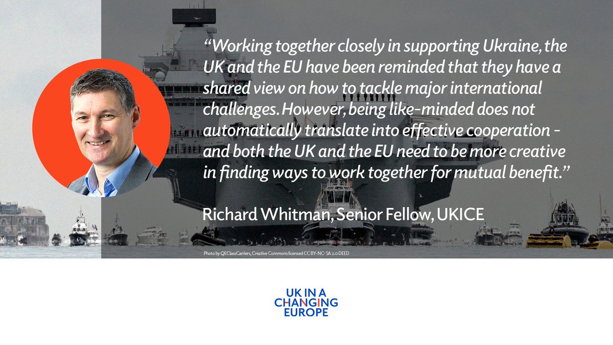 🗨️ 'Being like-minded does not automatically translate into effective cooperation' 🚨 Read our new report on UK-EU foreign, security and defence cooperation from @RGWhitman, @JannikeWach and @JoelleGrogan now. 🔗ukandeu.ac.uk/reports/uk-eu-…
