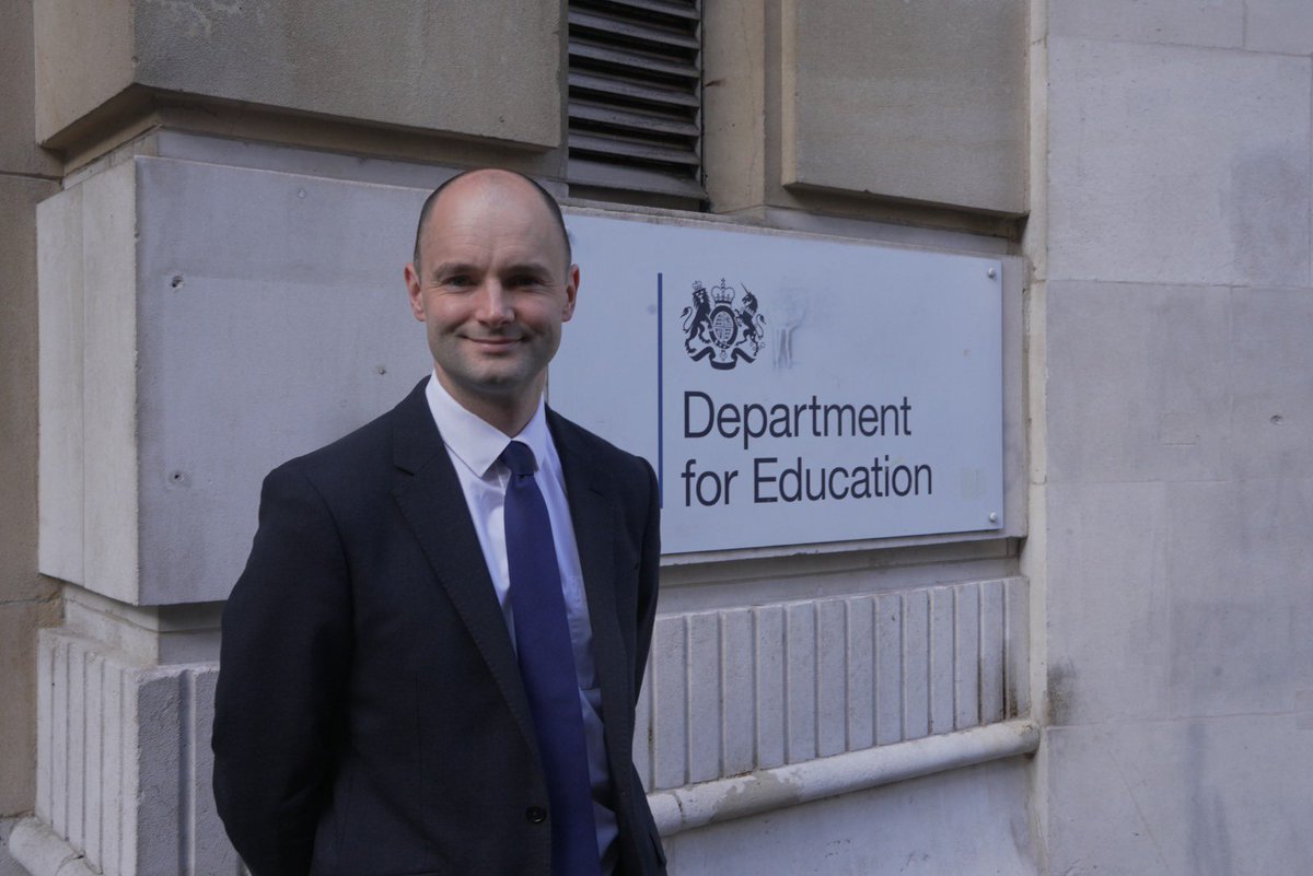 An honour to be asked by @RishiSunak to become a Minister at the @educationgovuk. A privilege to follow on from @Halfon4HarlowMP, and I'm looking forward to working with @GillianKeegan to build on his brilliant legacy.