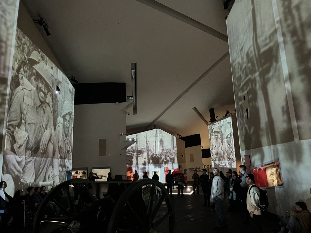 SODA MA Students brought the sound archives of @imperialwarmuseums North to life recently, as part of an interdisciplinary Co-Labs unit, challenged to present and preserve voices and memories from past eras in an immersive AV environment 💥 Read more 👉 bit.ly/4cMir55