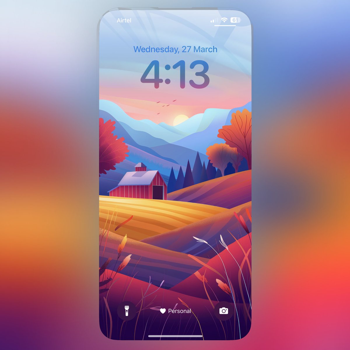 PaletteAi_'s tweet image. #freebies 
Splash your phone with Vibrant hues using this Captivating Wallpapers! 🌈

📍 Rules to get the Wallpapers :
   •Follow me @PaletteAi_ 
   •Like &amp;amp; repost
   •drop a 🌳/🔥in the comments and receive the link in your DM.

#wallpaper #free