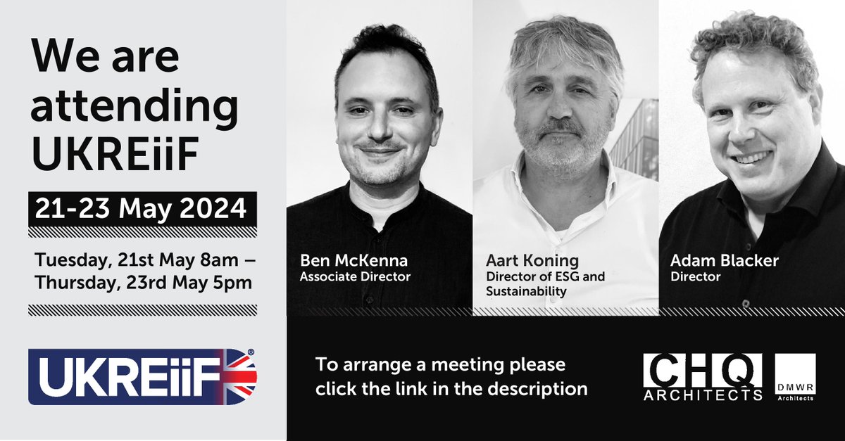 📢We are heading to UKREiiF in Leeds this May 📢

Looking forward to catching up with clients old and new, so if you are planning on being there please get in touch with us to arrange a catch up.  

We look forward to seeing you there!   

#UKReiif #Leeds #urbandesign #event