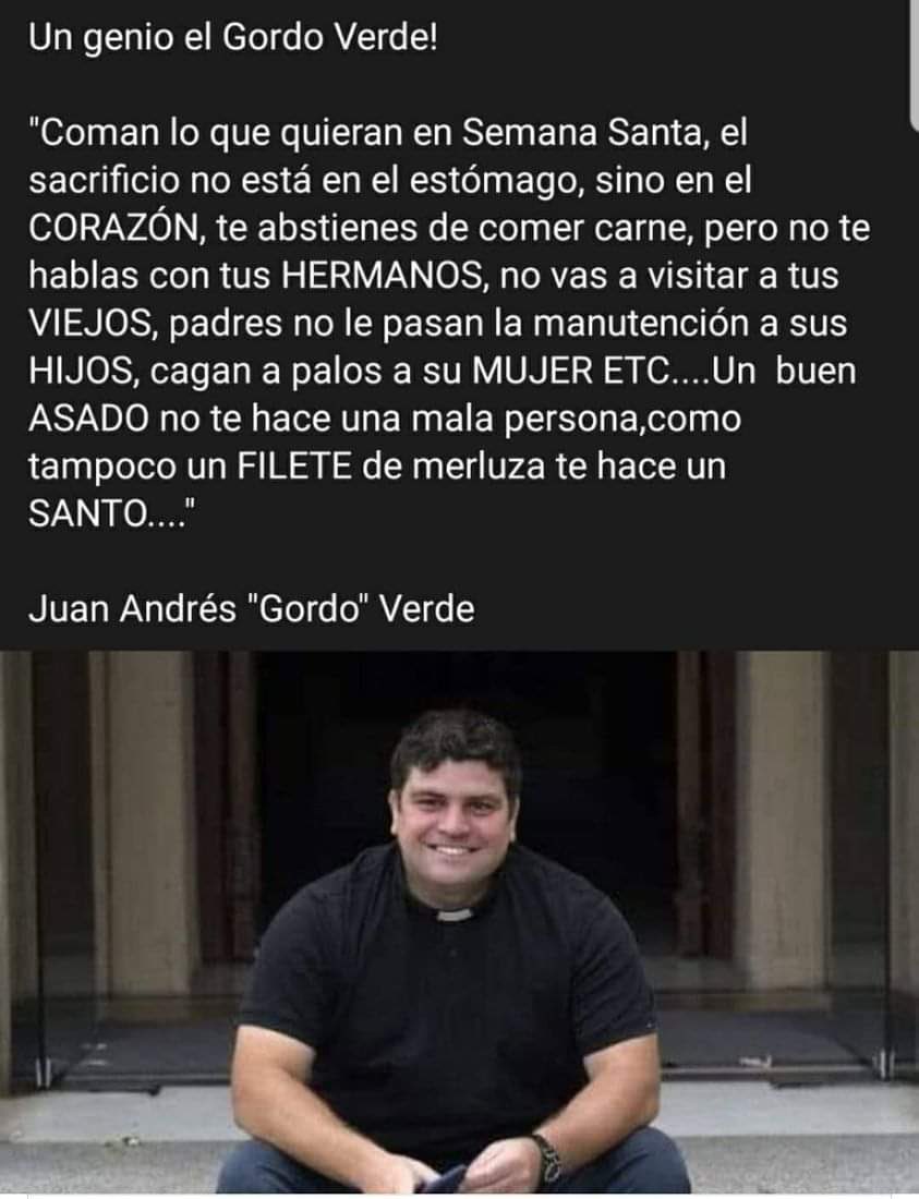 Sonia19011953's tweet photo. Qué genio eres cura! Imposible expresar mejor la realidad! Dejar cinismos de lado! https://t.co/Zl6z2wZhr0
