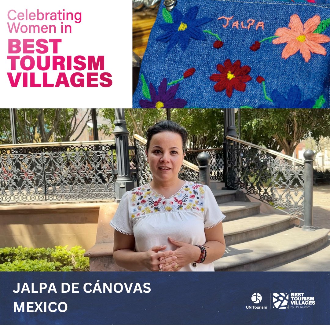 BTV_UNWTO's tweet photo. 🌟Discover #gastronomic scene of #BestTourismVillages Jalpa de Cánovas! #Women #entrepreneurs are at forefront, crafting #culinary delights to showcase rich #heritage. Join us in savoring delicious creations &amp; supporting local empowerment
@JalpaMagico
https://t.co/wwNouPSAeY https://t.co/snh5MhKpJq