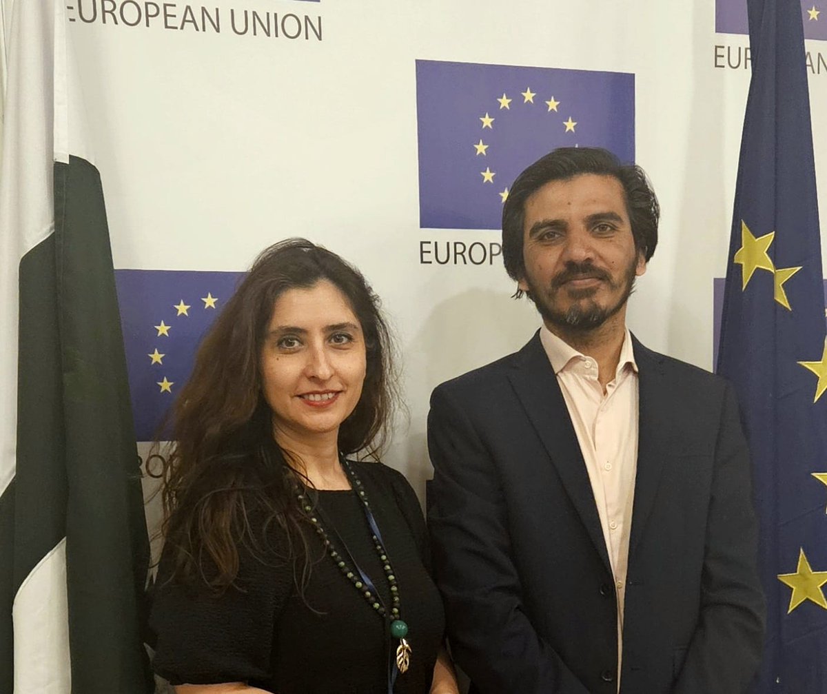 It was great to re-connect with journalist @AsadAToor today in Islamabad! @EUPakistan @RKionka