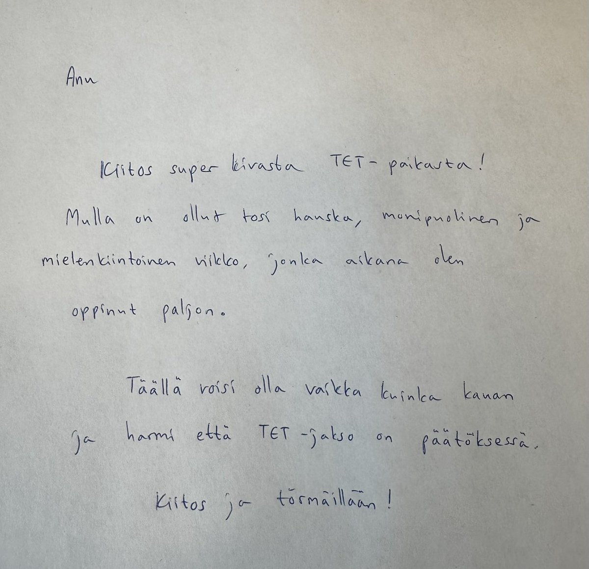 Nuorison suusta kuulee totuuden: tiede on hauskaa, monipuolista, opettavaista ja mielenkiintoista, ja sen parissa voisi olla ”vaikka kuinka kauan”. Nuorissa on tieteen toivo. #TETharjoittelu.⁦@ASW_lab⁩ ⁦@STEMMProgram⁩ ⁦@HelsinkiUniMed⁩