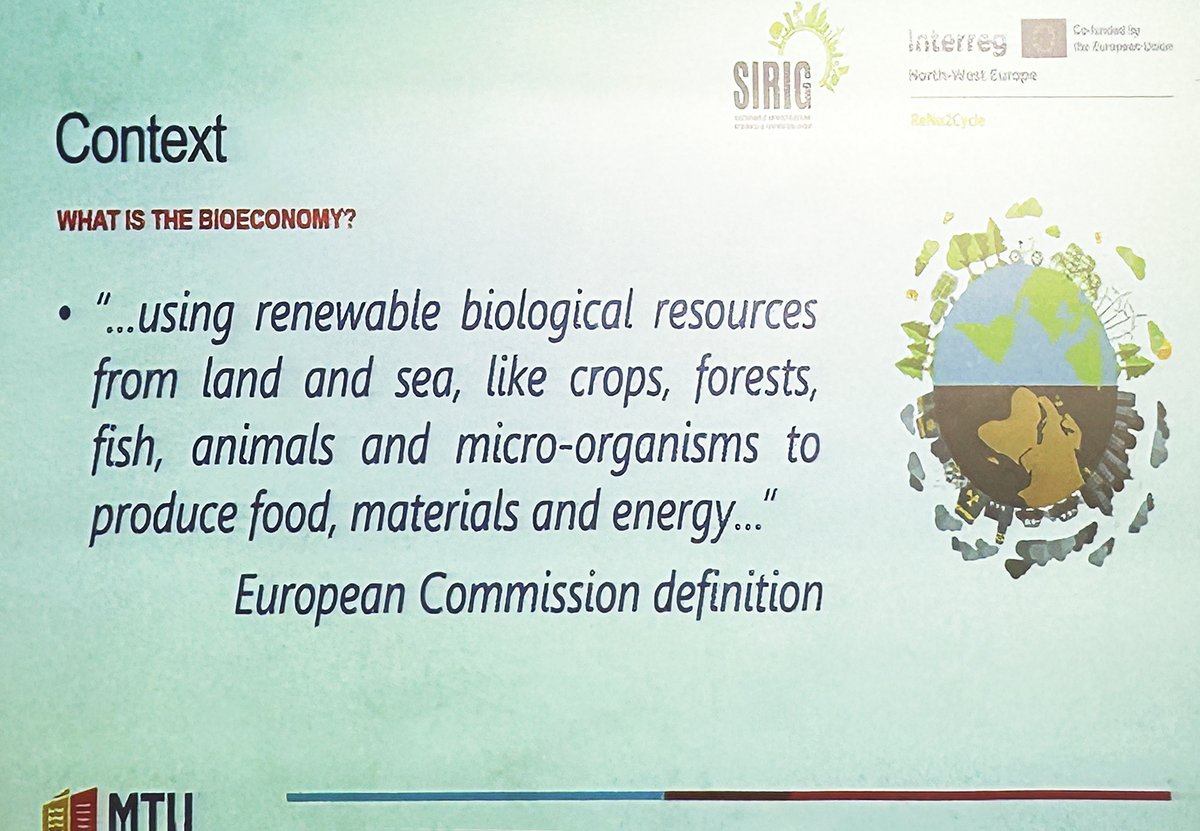 @ludgate_robert @MTU_ie @NiamhPower18 @sirig_MTU @INTERREG_NWE @SETU_Research @Bioref_Cluster Was fortunate to attend Robert's presentation and found it deeply interesting and well-presented. The emphasis on quality, safe fertilisers at this conference plays well for the future of safe farming practises. Good also to hear the farming community are on board. #Environ2024