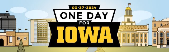 TCiowaClub's tweet photo. One Day for Iowa is Today! 

We greatly appreciate anything you can contribute! You can support our Twin Cities Iowa Club directly.

Funds donated will be used to support an annual scholarship awarded in the spring semester to students from the Twin Cities area.

Thanks! https://t.co/4o9CfxLi70