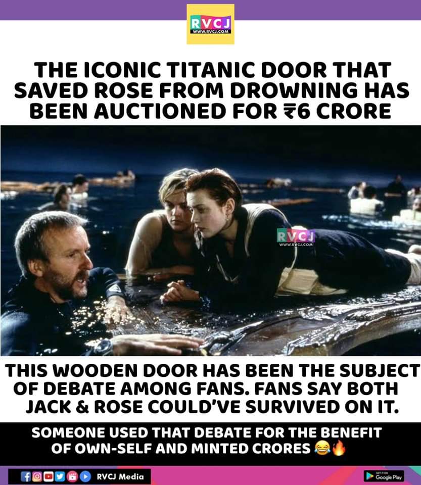 Titanic Door!
#titanic #rvcjmovies #rvcjinsta