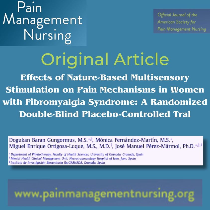 Original Article:

painmanagementnursing.org/article/S1524-…

#NurseTwitter
#fibromyalgia
#painmanagement
#chronicpain
#womenshealth
#holistic
#nursing
#chronicillness 
#Dolor 
#enfermera