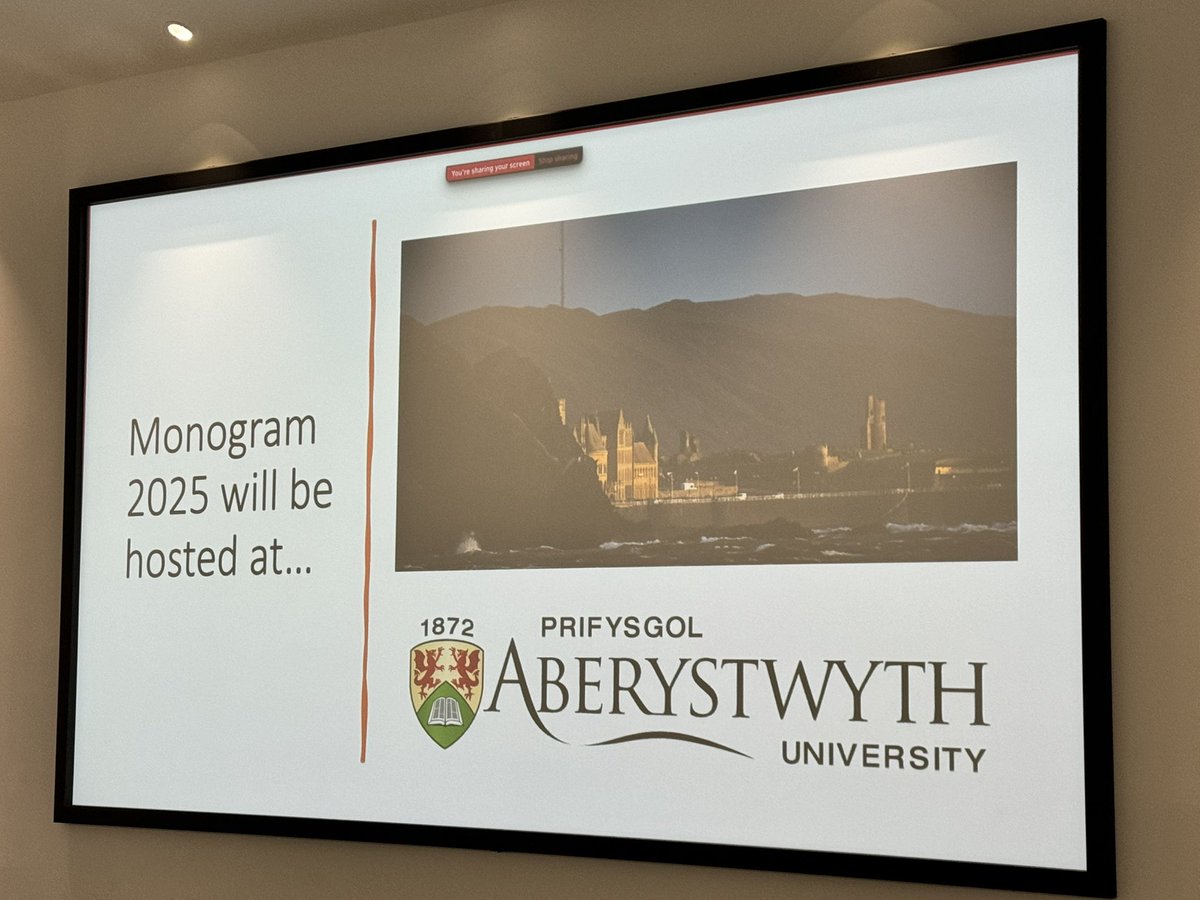 Guess what! Next up is Aberystwyth 🥰. We are going to Wales! @MonogramUK #monogram25