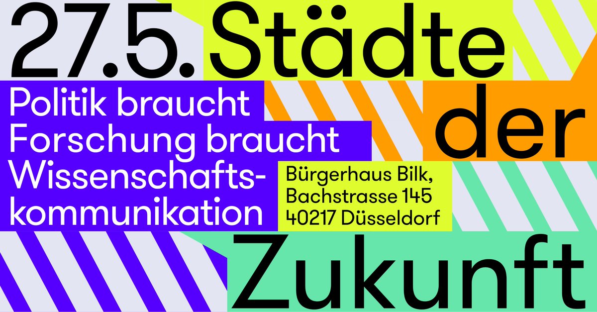 🧡-liche Einladung zu 'Politik braucht Forschung braucht #Wissenschaftskommunikation'🗓️ @CAISnrw und @JRF_NRW möchten am 27. Mai diskutieren, wie wissenschaftliche #Forschung vermittelt werden kann, um politische Akteur:innen zu erreichen. Infos unter t1p.de/dhgml