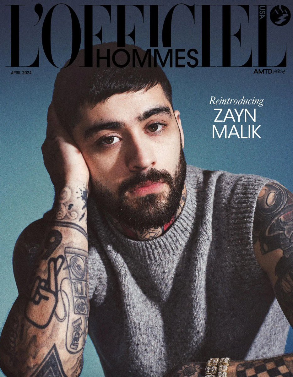 Introducing L’OFFICIEL HOMMES Spring 2024 cover star <a href="/zaynmalik/">zayn</a>.

His fourth solo album, Room Under the Stairs, is contemplative. “Some of my music in the past just felt a bit glossed over, like a little bit too perfect and affected by the computer.” 
bit.ly/3vjG4kB
