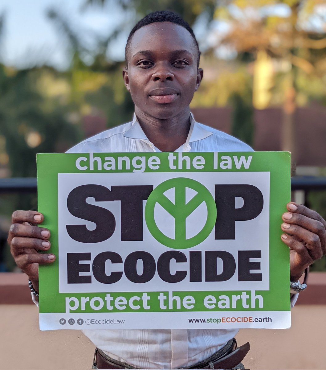 Ecocide is not just an environmental issue, it's a humanitarian crisis. It's time for governments to step up and pass comprehensive ecocide laws to hold corporations accountable for their actions. Our planet &amp; future generations depend on it. #EcocideLaw 
<a href="/vanessa_vash/">Vanessa Nakate</a>