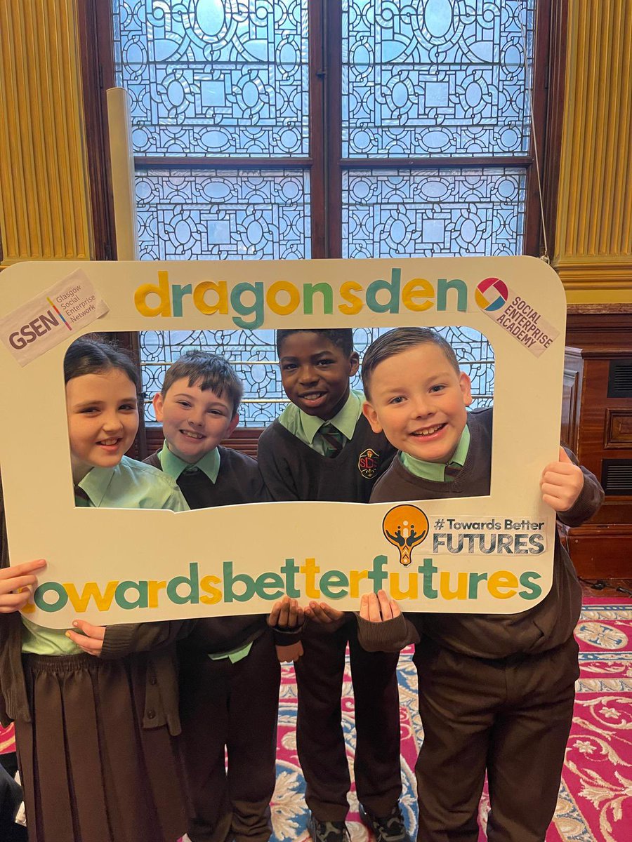 St_Denis_PS's tweet photo. L, M, K &amp; A are excited to present their enterprise topic to the dragons! #glasgowdd24 @sea_edu @tbf_glasgow @glasgowcc @glasgowsen @ourvoicetbf https://t.co/tqjSBOI2YG