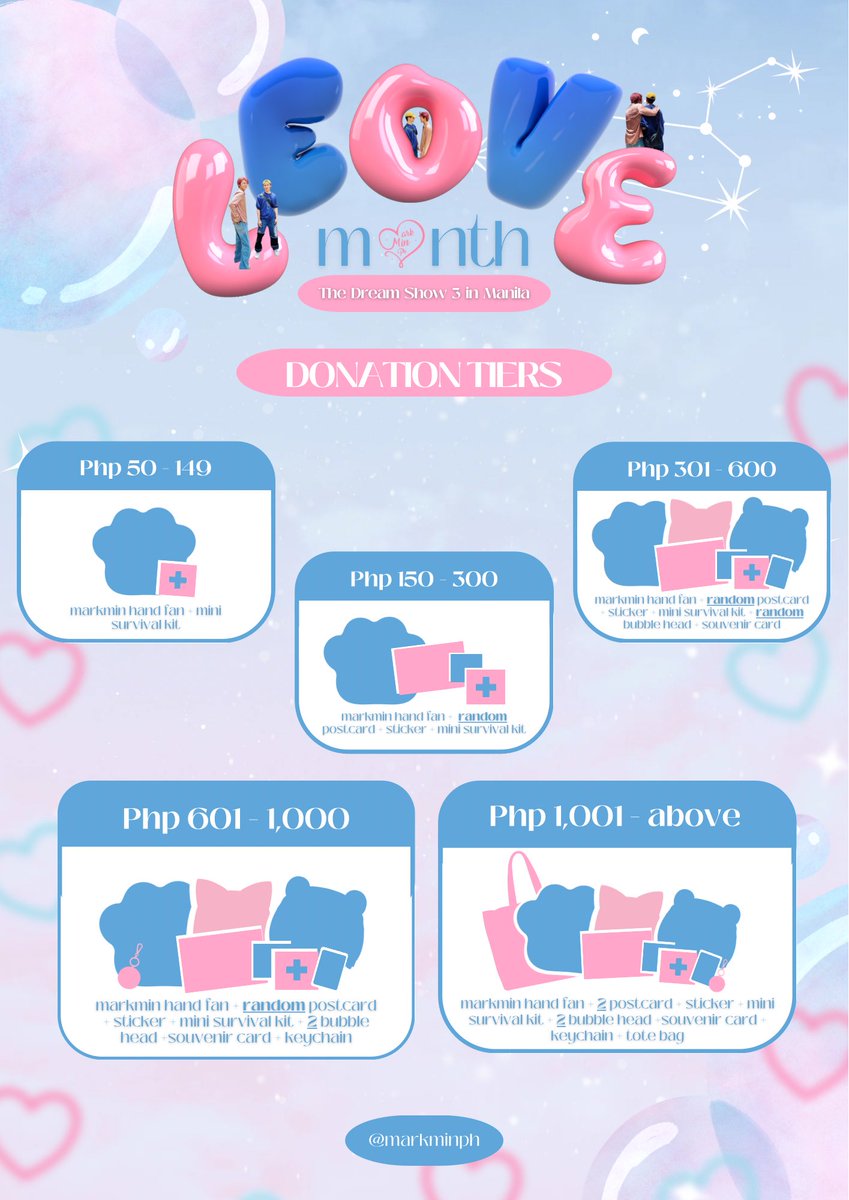 markminph's tweet photo. ≽^•༚• ྀི≼ 𝓛𝙚𝙤𝙫𝙚 𝓜𝙤𝙣𝙩𝙝 ‧₊˚✩彡

☆∗ ꊞ ₊ markminph opens the fundraising drive for our leovable leos in time to finally welcome the month of leove ♡̶💐𓂃

ღ Donation Goal: 50,000
ღ Donation Form: https://t.co/tMg6jPBmmp

#MARK
#JAEMIN
#NCTDREAM
#TDS3inManila
#LEOveMonth