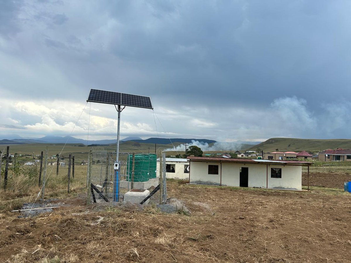 Climate Change, Action and Adaptation continues to a core program of SARCS, A project of installation of a borehole, water tanks and building for poultry project has been completed in Umzimkhulu.