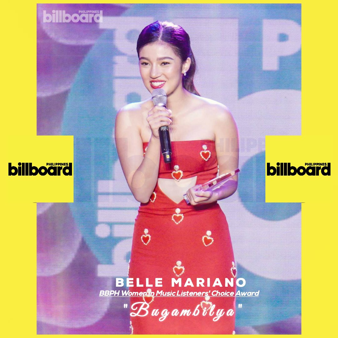 First 🤝 Historical 🤝 Archival

Proud of u Bugambilya <a href="/bellemariano02/">Belle</a>
#BelleMariano
#BillboardPH <a href="/BBPHOfficial/">Billboard Philippines</a>
#BBPHWomenInMusic
Read more: billboardphilippines.com/women-in-music…