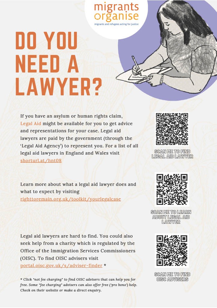 LawCentres's tweet image. Recent Home Office actions reaffirm the importance of knowing what legal support is available. @migrantsorg have put together this short guide for #asylum seekers and people working with them. (1/2)