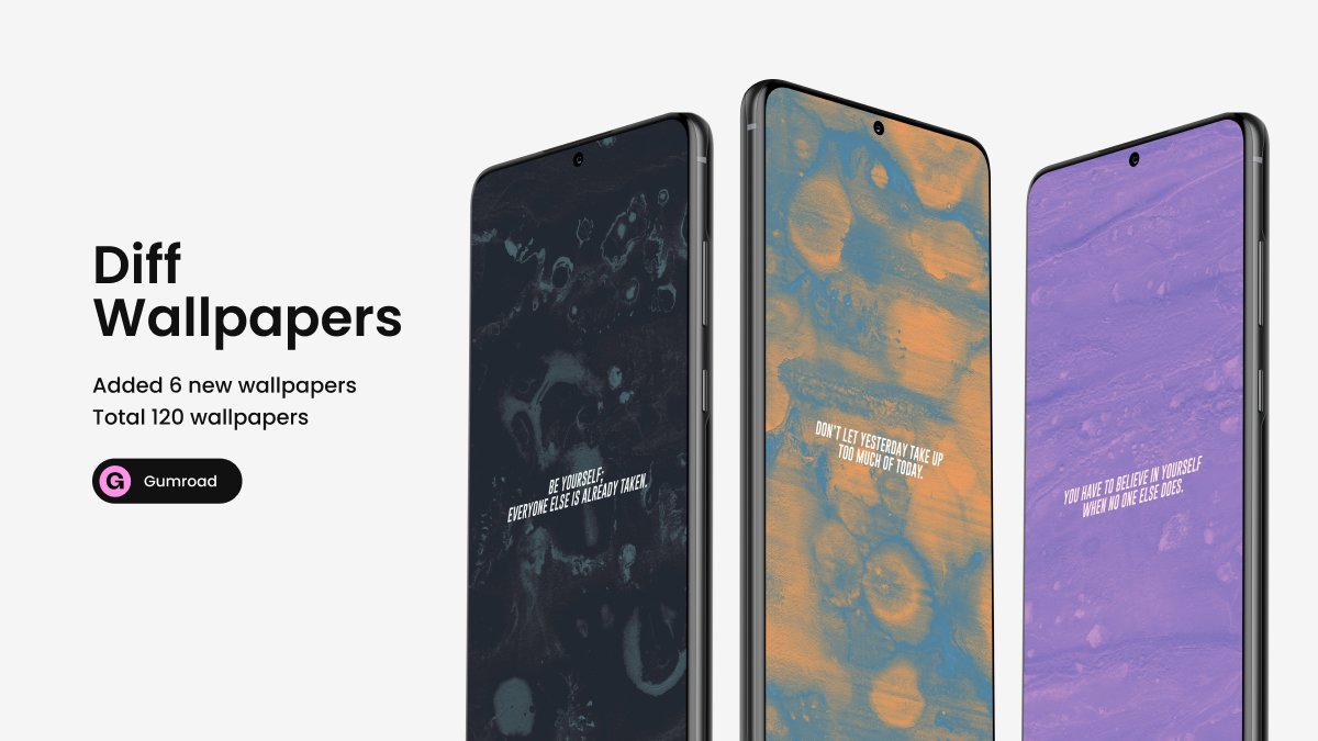Abhishek01kr's tweet photo. Diff Wallpapers - Update! β¨
β’ Added 6 new wallpapers
β’ Total 120 wallpapers
Get Diff Wallpapers now: https://t.co/KdDYqmFkrU
#wallpaper #wall #4k #4kwall #background #homescreen #setup #androidsetup #ioshomescreen #design #art #digitalart #diff #diffwallpapers https://t.co/z4cJIDE6Mx